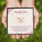 Mother of the Bride Gift From Daughter, Mom Wedding Gift From Bride, Gift From Bride To Mom, Mother of the Bride Necklace From Bride