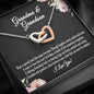 Grandmother & Grandson Necklace, Grandma Gift, Birthday Gift For Grandma From Grandson