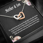 Mother and Son Necklace, Mother's Day Gift for Mom from Son, Mom Birthday Gift from Son, Mom Necklace, Mother's Day Gift