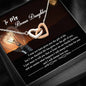 To My Bonus Daughter Necklace, Step Daughter Gift, Bonus Daughter Gift, Daughter In Law Gift From Mother In Law, Christmas Gifts
