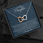 To My Daughter Necklace, Christmas Gift for Daughter from Dad, Daughter Gift from Dad, Daughter Necklace