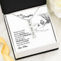 Gift For Daughter From Mom, Daughter Gift From Mom, Daughter Mother Necklace - Birthstone Necklace