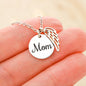 Mom Memorial Necklace, Loss of Mom, Mom In Heaven, Bereavement Gift