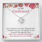 To My Girlfriend Necklace, Necklace For Girlfriend, Birthday Gift For Girlfriend, Girlfriend Gifts, Anniversary, Romantic Gift For Her