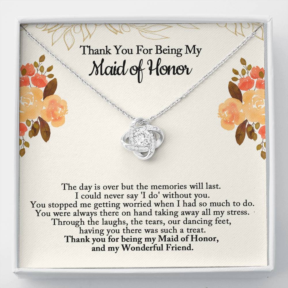 Necklace for new arrivals maid of honor