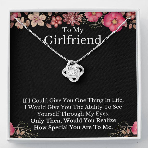 To My Girlfriend Necklace, Necklace For Girlfriend, Birthday Gift For Girlfriend, Anniversary, Valentines Day Gift For Girlfriend