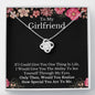 To My Girlfriend Necklace, Necklace For Girlfriend, Birthday Gift For Girlfriend, Anniversary, Valentines Day Gift For Girlfriend