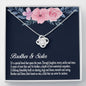 Brother And Sister Necklace, Brother And Sister Gift, Gift For Sister