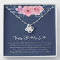 Sister Birthday Gift, Sister Birthday Jewelry, Sister Necklace Gift