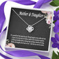 Mother Daughter Necklace, Mother Daughter Gift Necklace