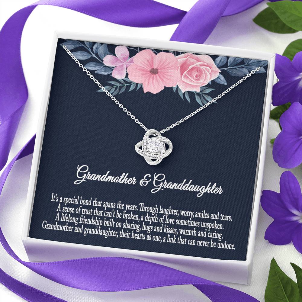 Grandmother & Granddaughter Necklace, Grandma Gift, Grandmother Jewelry