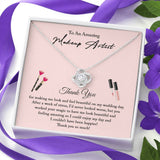 Wedding Makeup Artist Gift, Make up Artist Gift for Makeup Artist, Thank You from Bride