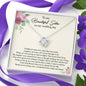 Sister of the Bride Gift Necklace, Sister of the Bride Gift, Sister Wedding Gift - Love Knot