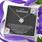 To My Girlfriend Necklace, Necklace For Girlfriend, Birthday Gift For Girlfriend
