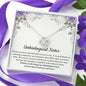 Unbiological Sister Necklace, Soul Sister Gift, Best Friend Gift for Female Friend