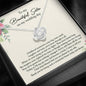 Sister of the Bride Gift Necklace, Sister of the Bride Gift, Sister Wedding Gift - Love Knot