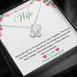 To My Wife Necklace, I Love You Forever And Always, Anniversary Gift For Wife, Gift For Wife Birthday