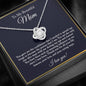 To My Beautiful Mom Necklace, Mom Gift from Daughter, Mom Birthday Gift from Son, Mother's Day Gifts, Christmas Gifts
