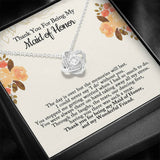 Maid of Honor Gift, Maid of Honor Necklace, Matron of Honor, Maid of Honor Thank You Gift, Thank You Gift From Bride