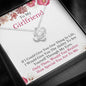 To My Girlfriend Necklace, Necklace For Girlfriend, Birthday Gift For Girlfriend, Girlfriend Gifts, Anniversary, Romantic Gift For Her