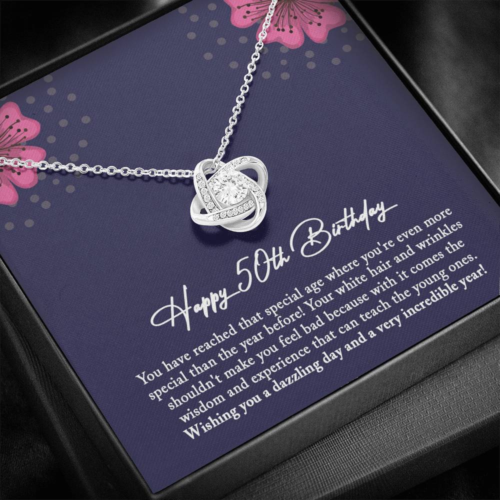 50th Birthday Gift for Women,  50th Birthday Gift for Women Jewelry, Gift For 50th Birthday Woman