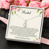 Personalized Maid of Honor Proposal Gift, Will You Be My Maid Of Honor Gift Necklace, Matron of Honor Gift, MOH Gift Jewelry