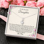 To My Daughter Necklace, Daughter Gift from Mom, Gift for Daughter from Mom, Daughter Mother Gift, Daughter Birthday, Graduation, Christmas Gifts