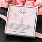 To My Wife Necklace, Anniversary Gift For Wife, Wife Gift from Husband, Wife Necklace, Wife Birthday Gift, Wedding Gifts, Christmas Gifts