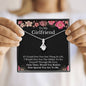 To My Girlfriend Necklace, Girlfriend Gift, Girlfriend Necklace, Girlfriend Birthday, Anniversary Gift for Girlfriend, Christmas Gifts