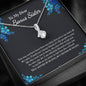 Bonus Sister Necklace, Bonus Sister Gift for Sister In Law, Future Sister In Law, Groom Sister, Sister of the Groom Necklace