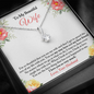To My Wife Necklace, Anniversary Gift For Wife, Wife Gift from Husband, Wife Necklace, Wife Birthday Gift, Wedding Gifts, Christmas Gifts