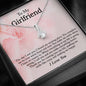 To My Girlfriend Necklace, Anniversary Gift for Girlfriend, Girlfriend Necklace, Girlfriend Birthday, Valentines Day Gift For Girlfriend