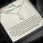 To My Bonus Sister Necklace, Bonus Sister Gift for Sister In Law, Future Sister In Law, Groom Sister Gift, Sister of the Groom Necklace
