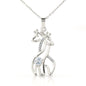 Mother Daughter Necklace, Mother Daughter Gift Necklace, Daughter Gift, Mother Daughter Forever Linked Giraffe Necklace, Mother's Day Gift