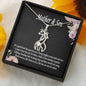 Mother and Son Necklace, Mother and Son Necklace Gift for Mom from Son