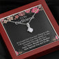 To My Girlfriend Necklace, Girlfriend Gift, Girlfriend Necklace, Girlfriend Birthday, Anniversary Gift for Girlfriend, Christmas Gifts