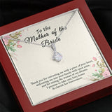 Mother of the Bride Gift from Groom, Mother in Law Wedding Gift from Groom, Wedding Gift for Mother in Law from Groom