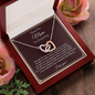 Thank You Mom Necklace, Mother's Day Gift From Daughter, Mom Gift From Son, Mom Necklace, Birthday Gift, Mother's Day Necklace