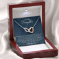 To My Daughter Necklace, Christmas Gift for Daughter from Dad, Daughter Gift from Dad, Daughter Necklace
