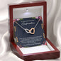 Confirmation Gifts for Girls, Confirmation Necklace, Holy Confirmation For Girls, Christian Faith, Gift from Godparent - Interlocking Hearts