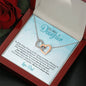 Gift For Daughter from Dad, Daughter Father Necklace