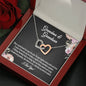 Grandmother & Grandson Necklace, Grandma Gift, Birthday Gift For Grandma From Grandson