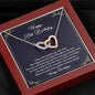 50th Birthday Gift for Women, 50th Birthday Gift For Her, 50th Birthday Necklace, Interlocking Hearts