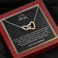 To My Wife Necklace, Wife Gift, Anniversary Gift For Wife, Wife Birthday Gift, Wife Necklace, Mother's Day Gifts For Wife