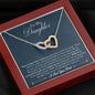 To My Daughter Necklace, Christmas Gift for Daughter from Dad, Daughter Gift from Dad, Daughter Necklace
