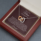 Thank You Mom Necklace, Mother's Day Gift From Daughter, Mom Gift From Son, Mom Necklace, Birthday Gift, Mother's Day Necklace
