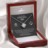 Law Student Gift, Future Lawyer Gift Necklace, Law School Graduation Gift, Law School Gift, Lawyer Graduation