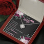 To My Wife Necklace,  Wife Gift From Husband,  Anniversary Gift For Wife,  Wife Birthday Gift