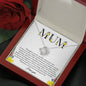 To My Mum Necklace, Christmas Gift From Daughter, Sentimental Gifts For Mum