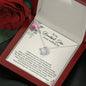 Sister of the Bride Gift Necklace, Sister of the Bride Gift, Sister Wedding Gift - Love Knot